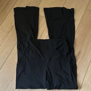 Aerie Crossover Flare Pants